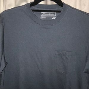 Midnight navy Eddie Bauer Shirt NWT